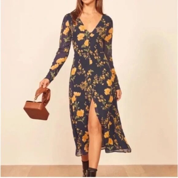 Reformation Orchard Dress in Bernadette - Size 8 - Picture 3 of 8